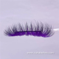 purple ombre false lashes strips purple eyelash extensions